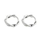 XIYANIKE 925 Sterling Silver Hot Sale Korean Twisted Earrings Simple Temperament Exquisite Hot Semale Sexy Jewelry Gift Cерьга