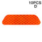 10pcs Car Door Sticker Decal Warning Mark Tape Reflective Sticker Reflective Strip OPEN High Sign Safety Light Reflector Strip