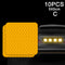 10pcs Car Door Sticker Decal Warning Mark Tape Reflective Sticker Reflective Strip OPEN High Sign Safety Light Reflector Strip