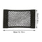 Car Back Rear Trunk Seat Storage Bag Auto Accessories Organizer Double-deck Elastic String Net Magic Sticker Pocket Bag Mesh