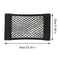 Car Back Rear Trunk Seat Storage Bag Auto Accessories Organizer Double-deck Elastic String Net Magic Sticker Pocket Bag Mesh