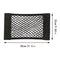 Car Back Rear Trunk Seat Storage Bag Auto Accessories Organizer Double-deck Elastic String Net Magic Sticker Pocket Bag Mesh