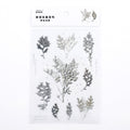 Mohamm 1Pcs Flat Spring To Flower Series Decoration Sticker PET Creative Stationary School Supplies