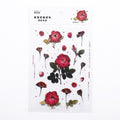Mohamm 1Pcs Flat Spring To Flower Series Decoration Sticker PET Creative Stationary School Supplies