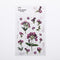 Mohamm 1Pcs Flat Spring To Flower Series Decoration Sticker PET Creative Stationary School Supplies