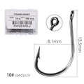 100pcs/ Box Japan Izu Fish Hook High Carbon Steel Barbed In Fly Fishing Hook Worm Pond Fishing Bait Holder Jig Hole Pesca Hooks
