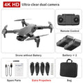 XKJ L900PRO GPS Drone 4K Dual HD Camera Professional Aerial Photography Brushless Motor Foldable Quadcopter RC Distance1200M