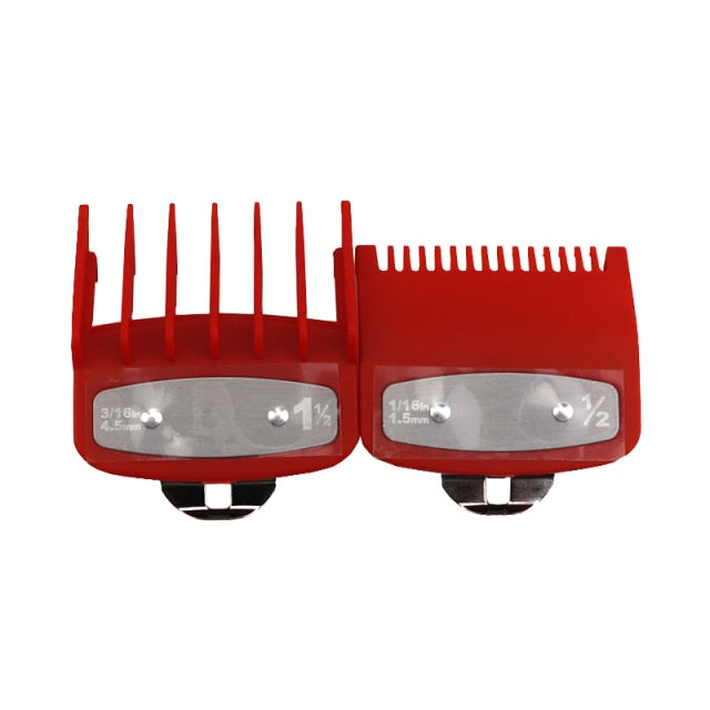 WAHL universal professional hair clipper full size limit guide comb cutting guide comb, trimmer metal comb haircut tool set