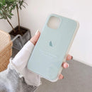 With LOGO Official Silicone Case For iphone 11 12 mini Pro case X XS MAX XR 7 8 6S 6 Plus Case ForApple iphone 7 8 plus 10 Cover