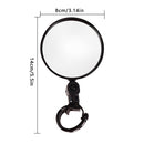 Universal Bicycle Mirror Bicycle Accessories Handlebar Rearview Mirror  Rotate Wide-angle For MTB Road Bike Cycling Accessories