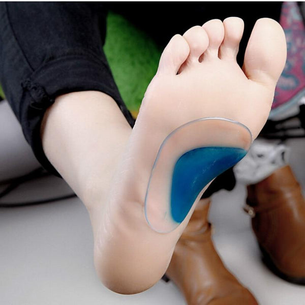Insole Orthotic Professional Arch Support Insole Flat Foot Flatfoot Corrector Shoe Cushion Insert Silicone Gel orthopedic pad