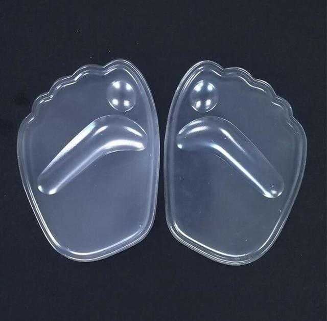 1 Pair Women Soft Silicone Gel Cushion Insoles Metatarsal Support Insert Pad Shoes Insoles Orthopedic