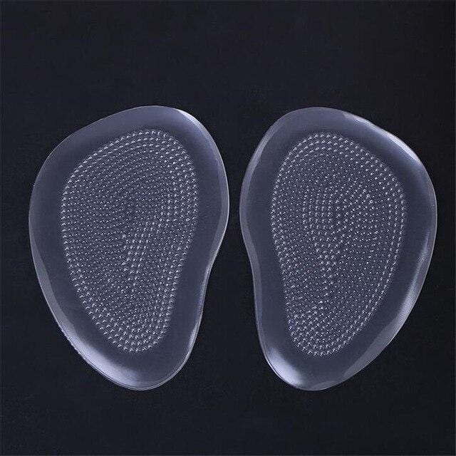 1 Pair Women Soft Silicone Gel Cushion Insoles Metatarsal Support Insert Pad Shoes Insoles Orthopedic
