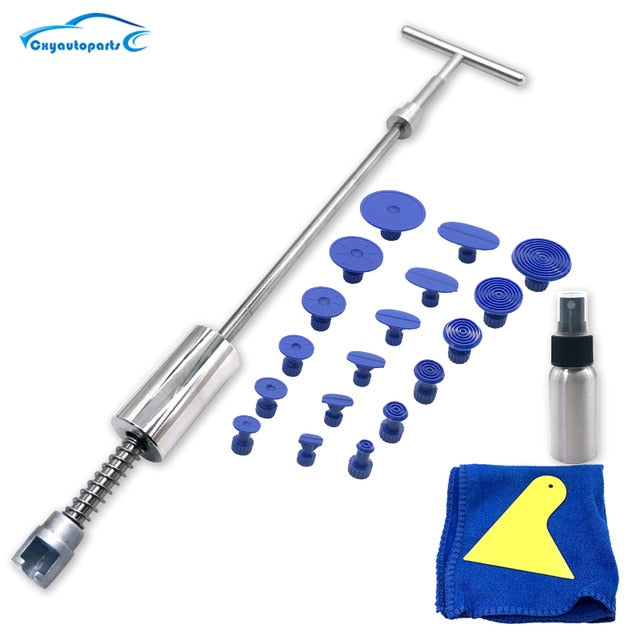 Car body Dent Removal Tool Dent Repair Puller Kit Slide Hammer Suction Cups For Hail Damage Car Dent Repair Tool