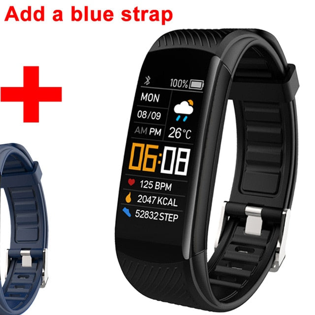 Sport Fitness Bracelet Waterproof  Fitness Tracker Blood Pressure Heart Rate Monitor Smart Band Watch For Android IOS Phone