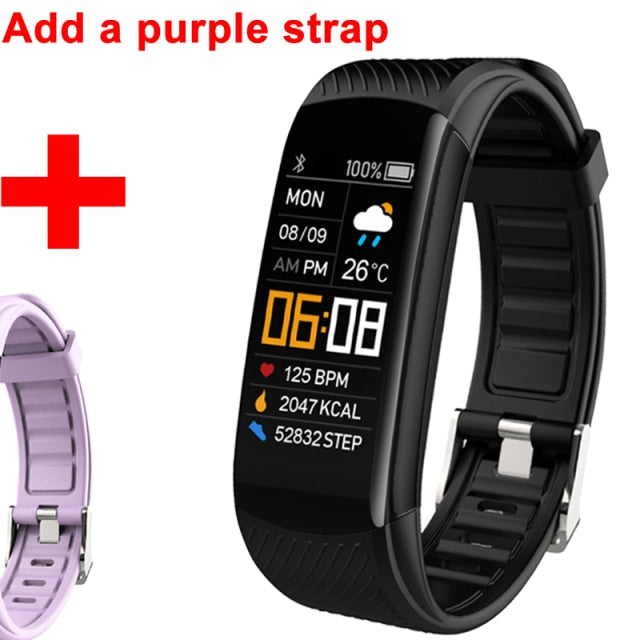 Sport Fitness Bracelet Waterproof  Fitness Tracker Blood Pressure Heart Rate Monitor Smart Band Watch For Android IOS Phone