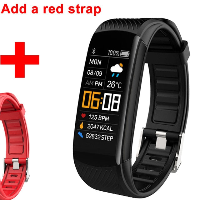 Sport Fitness Bracelet Waterproof  Fitness Tracker Blood Pressure Heart Rate Monitor Smart Band Watch For Android IOS Phone
