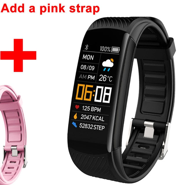 Sport Fitness Bracelet Waterproof  Fitness Tracker Blood Pressure Heart Rate Monitor Smart Band Watch For Android IOS Phone