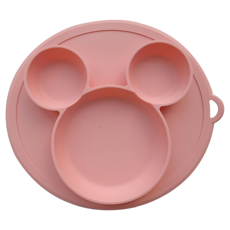 Baby Silicone Plate Kids Bowl Plates Baby Feeding Silicone Bowl Baby Silica Gel Dishes Kids Tableware