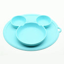 Baby Silicone Plate Kids Bowl Plates Baby Feeding Silicone Bowl Baby Silica Gel Dishes Kids Tableware