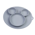Baby Silicone Plate Kids Bowl Plates Baby Feeding Silicone Bowl Baby Silica Gel Dishes Kids Tableware