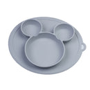 Baby Silicone Plate Kids Bowl Plates Baby Feeding Silicone Bowl Baby Silica Gel Dishes Kids Tableware