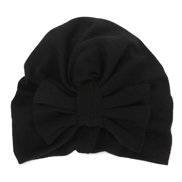 BalleenShiny Warm Baby Hats For Boys&Girls Infant Lovely Bowknot Hats Baby Bonnet Beanie Turban Head Accessories Kids Gifts