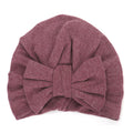 BalleenShiny Warm Baby Hats For Boys&Girls Infant Lovely Bowknot Hats Baby Bonnet Beanie Turban Head Accessories Kids Gifts