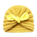 BalleenShiny Warm Baby Hats For Boys&Girls Infant Lovely Bowknot Hats Baby Bonnet Beanie Turban Head Accessories Kids Gifts