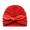 BalleenShiny Warm Baby Hats For Boys&Girls Infant Lovely Bowknot Hats Baby Bonnet Beanie Turban Head Accessories Kids Gifts