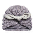 BalleenShiny Warm Baby Hats For Boys&Girls Infant Lovely Bowknot Hats Baby Bonnet Beanie Turban Head Accessories Kids Gifts
