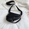 2020 New Fashion Saddle Women Bag One Shoulder Handle Trend Casual Hasp Zipper PU Material Polyester Inside Lock Ornament Bag