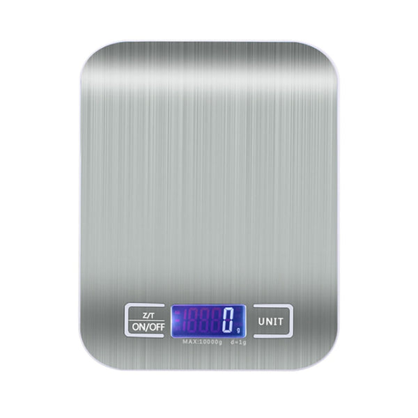 Digital Food Scale Stainless Steel Digital Kitchen Scale 10kg/5kg Precision Food Scales Digital Weight Grams and Oz, Ml,Lboz
