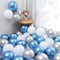 10Pcs 20pcs 5inch Gold Silver Purple Green Blue Metal Balloon Wedding Balloons Happy Birthday Latex Metal Chrome Ballon Decor