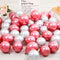 10Pcs 20pcs 5inch Gold Silver Purple Green Blue Metal Balloon Wedding Balloons Happy Birthday Latex Metal Chrome Ballon Decor