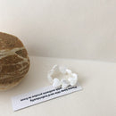 AOMU 2020 Fashion Crystal Beaded Rings Cute Minimalist Coloful Beads Geometric Stacked Fine Rings for Women Party Gift Jewelry