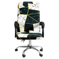Waterproof Elastic Chair Covers Anti-dirty Rotating Stretch Office Computer Desk Seat Chair Cover Removable Slipcovers S/M/L