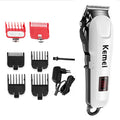 Kemei Electric Hair Clipper Hair cut maching Wireless Trimmer men Professional clipper machine rechargeable hair cut barber 5