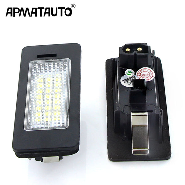 2Pcs Canbus Led Number Plate For BMW Number License Plate Light Lamp white For BMW E39 M5 E70 E71 X5 X6 M5 E90 E92 E93 M3