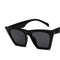2020 new brand sunglasses Square glasses  Personalized cat eyes Colorful sunglasses trend versatile sunglasses uv400 curtain
