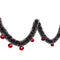 2020 New 2M Christmas Garland Home Party Wall Door Decor Christmas Tree Ornaments Tinsel Strips with Bowknot Party Supplies U3