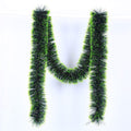 2020 New 2M Christmas Garland Home Party Wall Door Decor Christmas Tree Ornaments Tinsel Strips with Bowknot Party Supplies U3