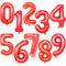 40Inch Big Foil Birthday Balloons Helium Number Balloon 0-9 Happy Birthday Wedding Party Decorations Shower Large Figures Globos