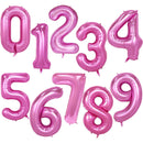 40Inch Big Foil Birthday Balloons Helium Number Balloon 0-9 Happy Birthday Wedding Party Decorations Shower Large Figures Globos