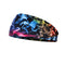 New Tie Dye Cycling Yoga Sport Sweat Headband Women Sweatband For Men Women Yoga Hair Bands Head Sweat Bands Sports Safety