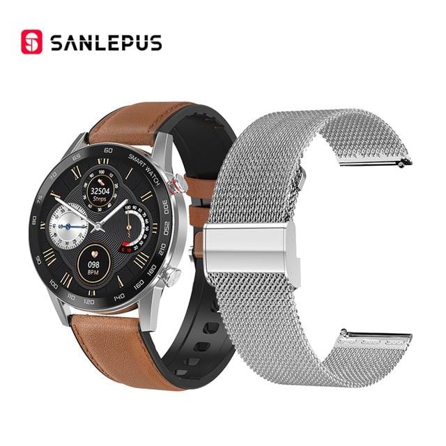 2020 SANLEPUS Business Smart Watch Bluetooth Call Smartwatch Men Sport Fitness Bracelet Clock For Android Honor Huawei Xiaomi