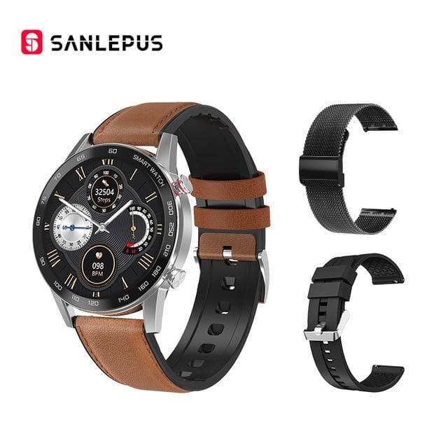 2020 SANLEPUS Business Smart Watch Bluetooth Call Smartwatch Men Sport Fitness Bracelet Clock For Android Honor Huawei Xiaomi