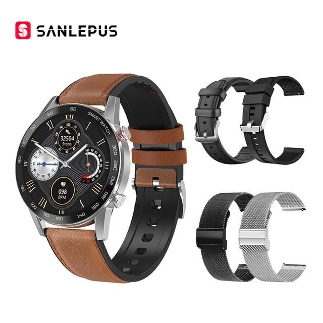 2020 SANLEPUS Business Smart Watch Bluetooth Call Smartwatch Men Sport Fitness Bracelet Clock For Android Honor Huawei Xiaomi