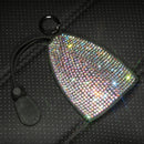 Key Case for Women Rhinestone Car Accessories Bling Girls Diamond Keychian Fob Cover Holder Keyring for Mini VW Bmw Benz Etc