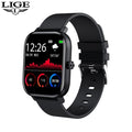 LIGE New Men Smart Watch Wristband Men Women Sport Clock Heart Rate Monitor Sleep Monitor Bluetooth Call Smartwatch for phone